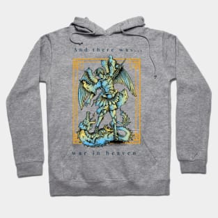 Archangel Michael Slaying The Serpent Hoodie